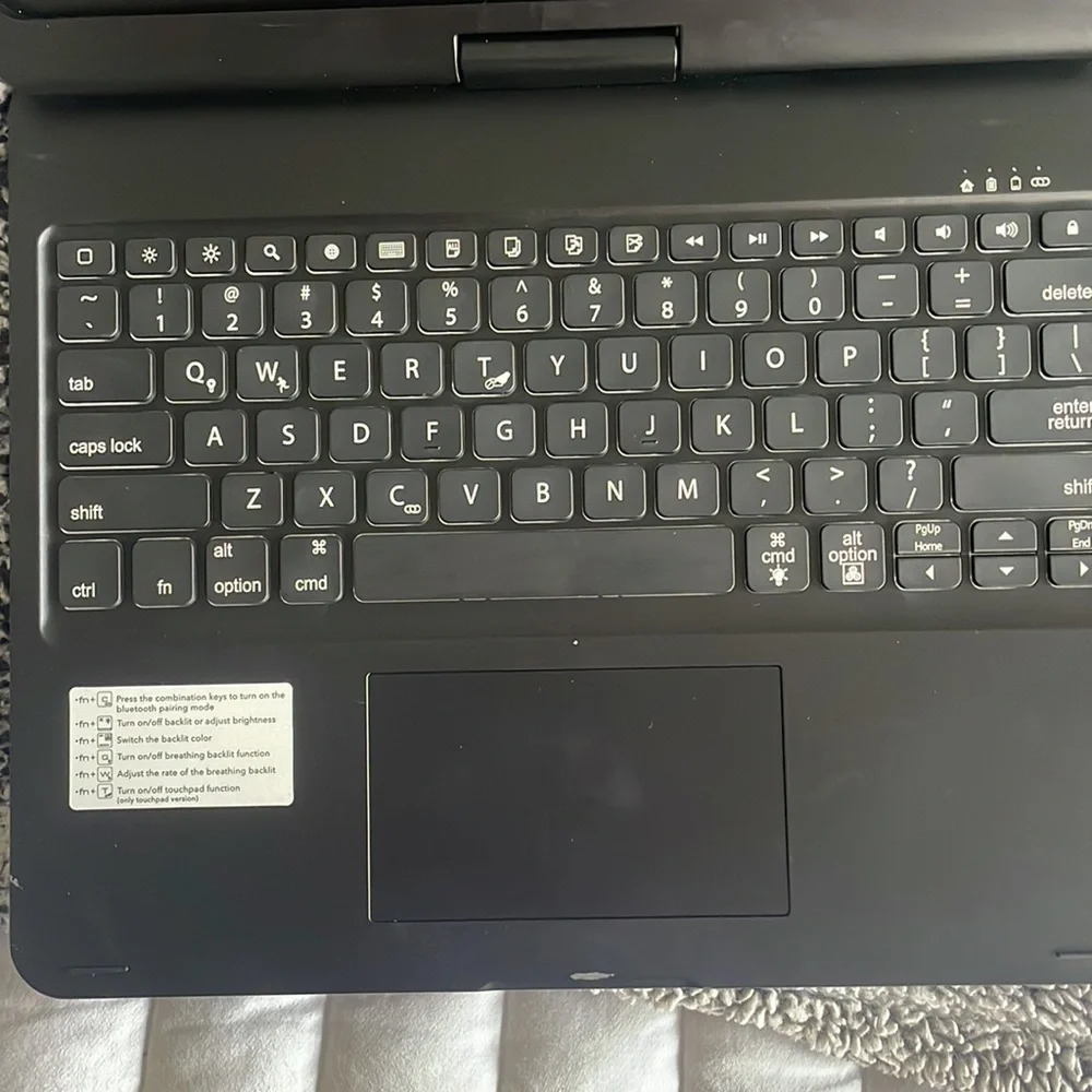 iPad keyboard and case